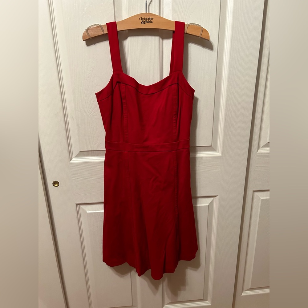 Red dress